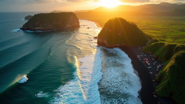 beachside temples or trendy cafes