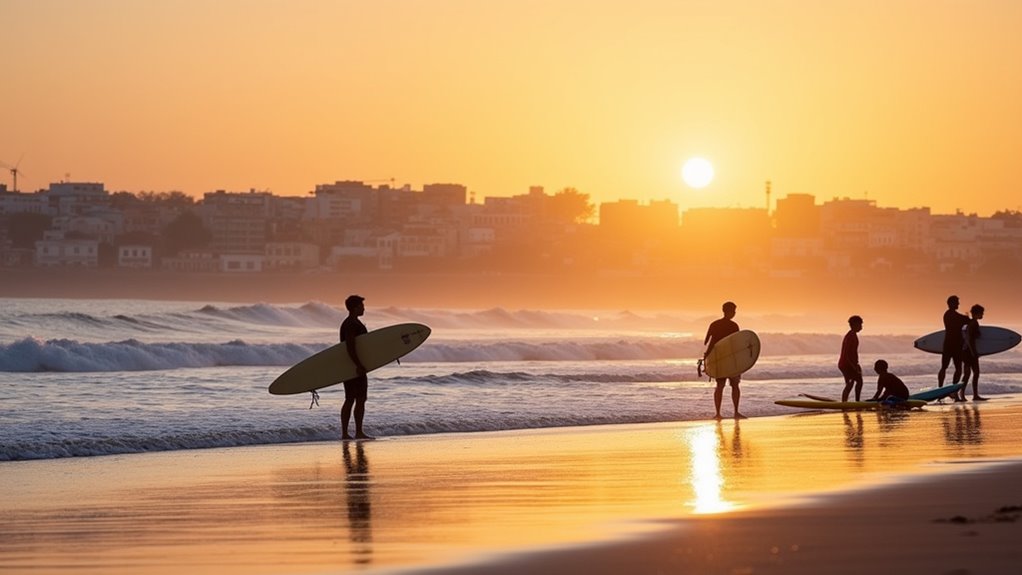 beginner friendly porto surf spot