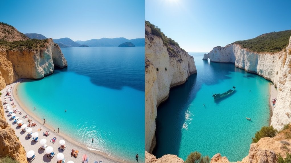 best time for sunny beaches