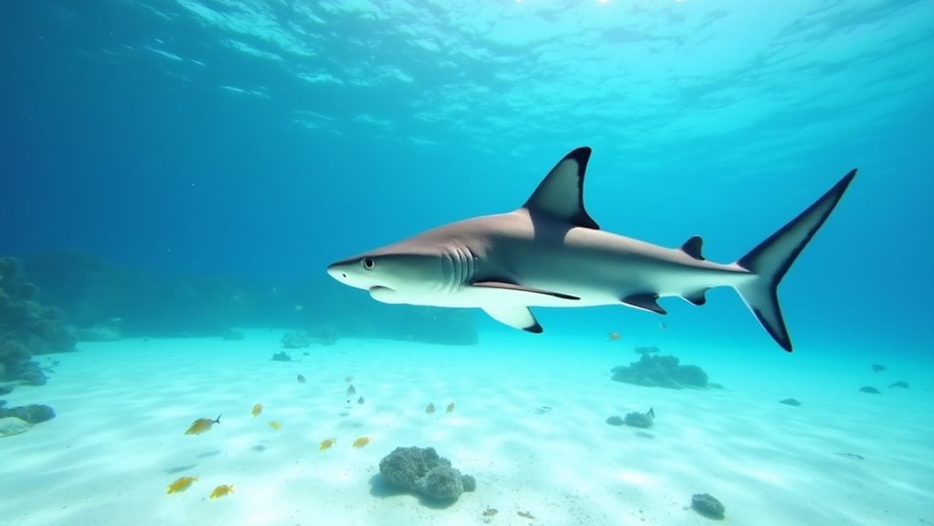 blacktip reef shark markings