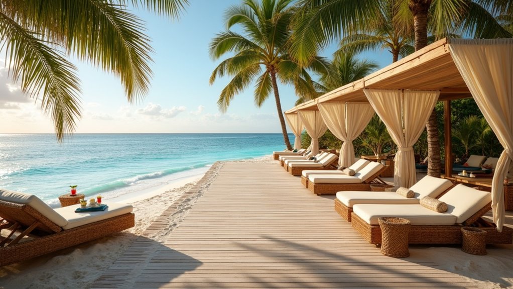 bohemian beachfront dining experience