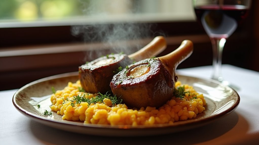 braised veal shanks with marrow