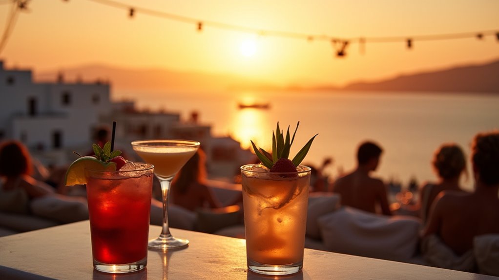 breathtaking sunset cocktail views