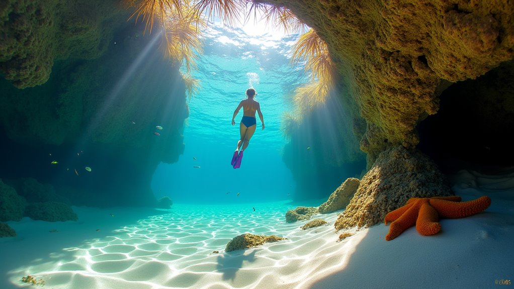 calm accessible snorkeling spot