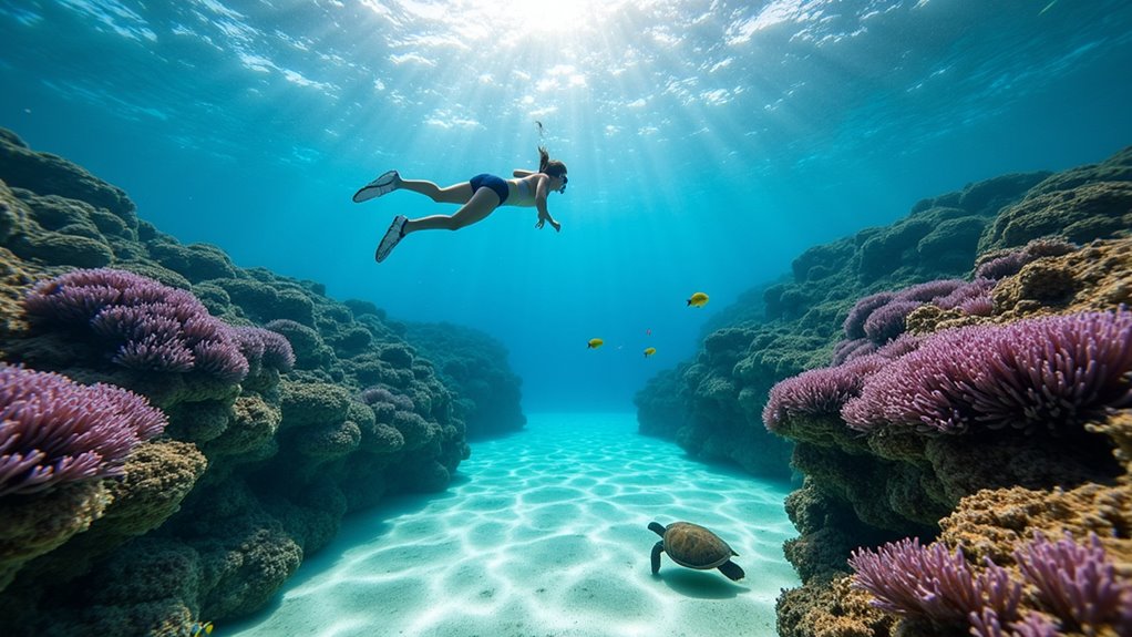 calm turtle bay snorkeling