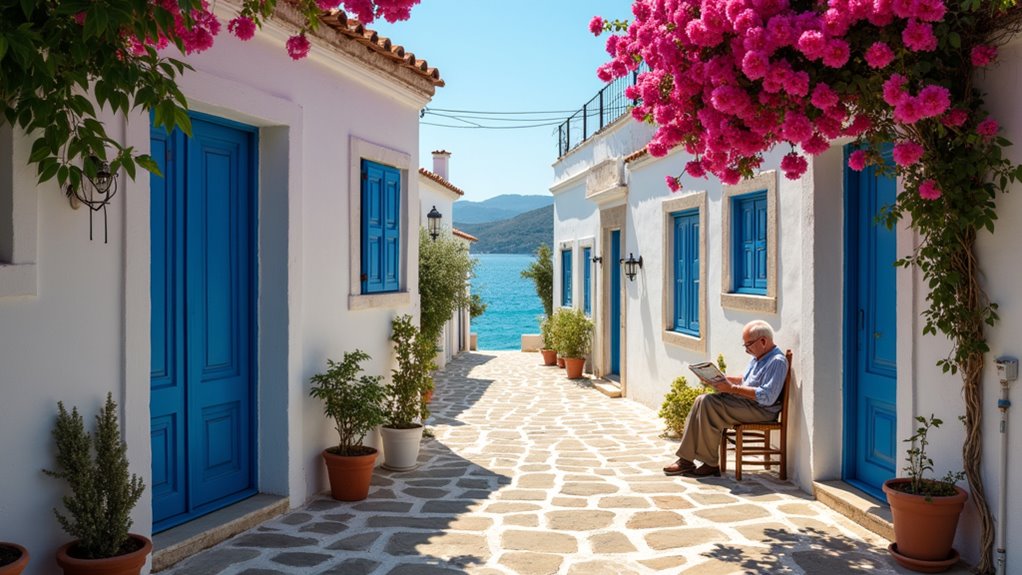 car free island peacefulness