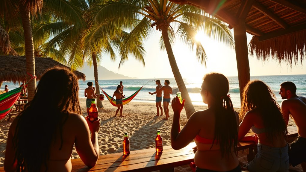 caribbean reggae beach parties