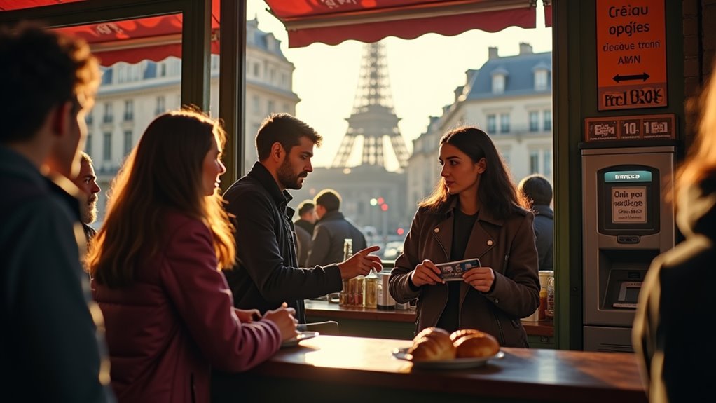 carry cash for small purchases