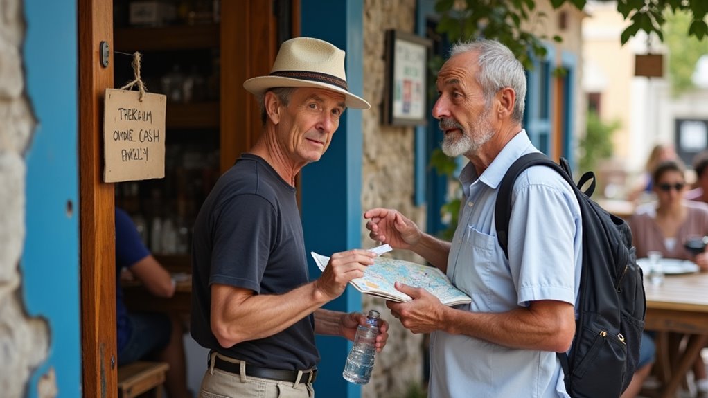 cash is essential abroad