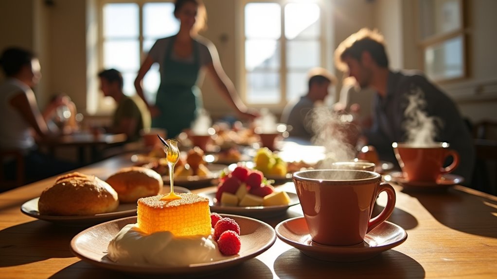 charming corfu eatery with desserts