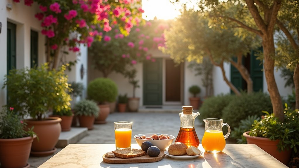 charming garden breakfast experience