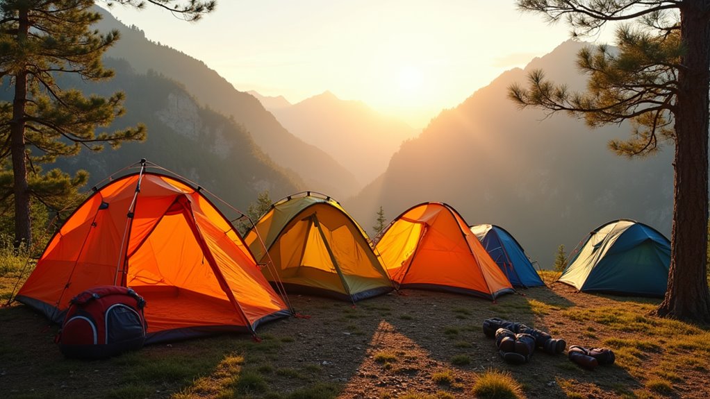 choose suitable lightweight shelter