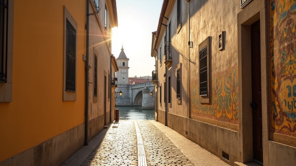 choosing between artistic portuguese towns