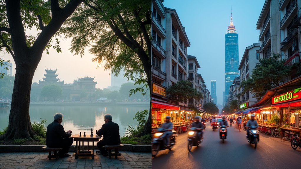 choosing between hanoi and ho chi minh