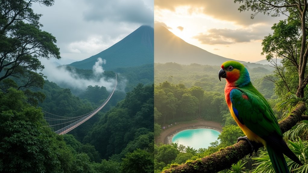 choosing between monteverde and arenal