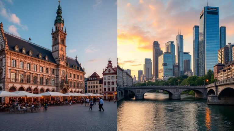 choosing between munich and frankfurt