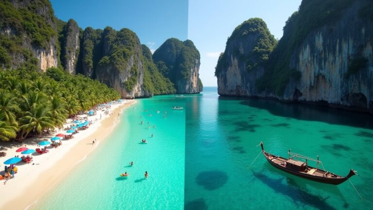 choosing between tropical islands