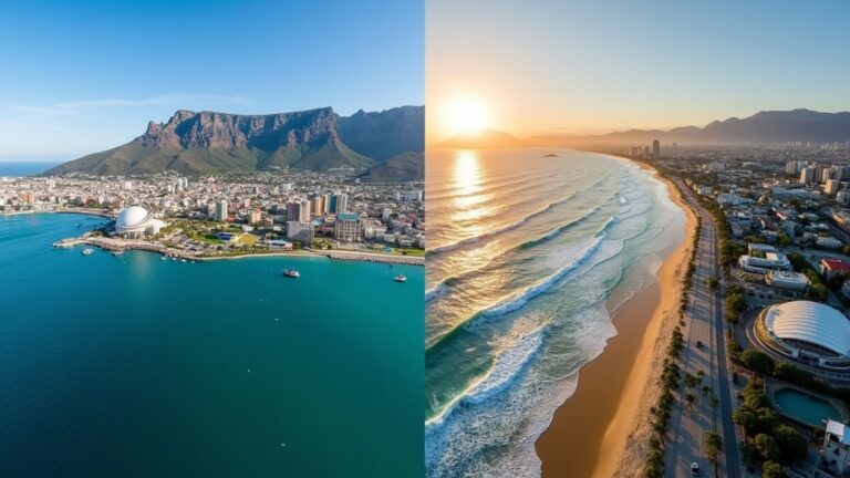 choosing between two south african cities
