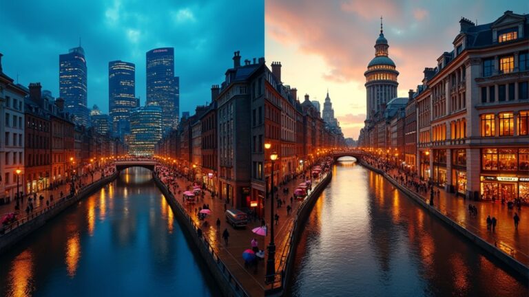 city destination comparison debate
