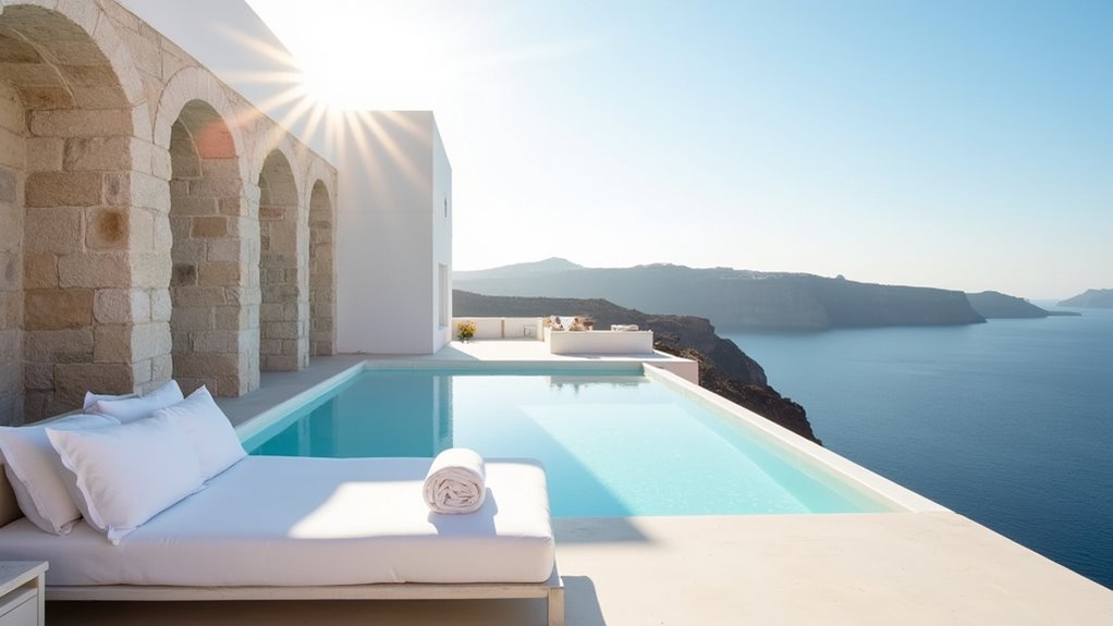 cliffside santorini luxury retreat