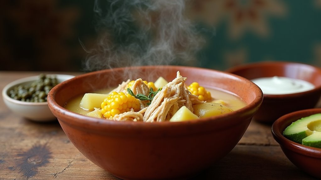 colombian hearty herb soup