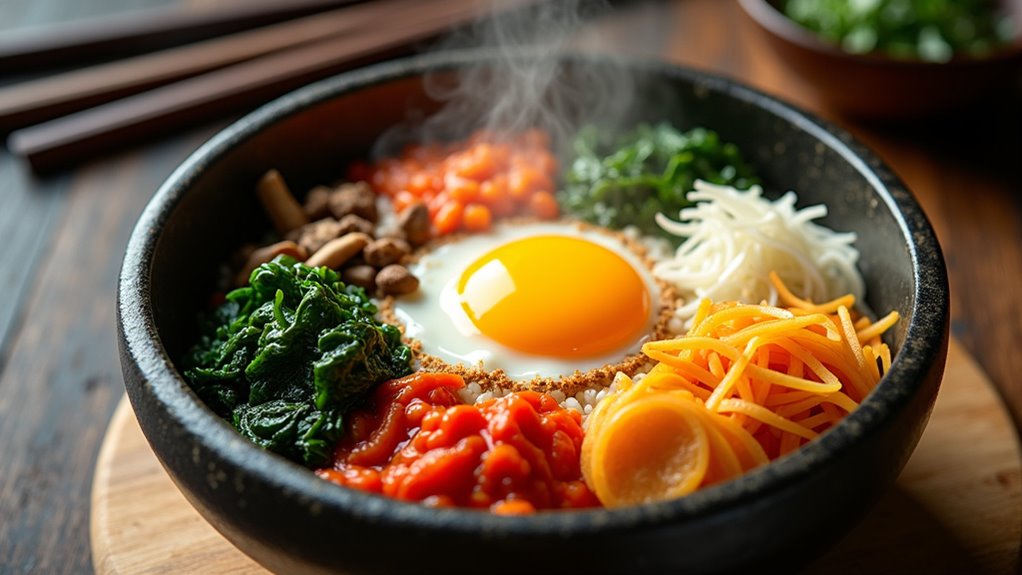 colorful symbolic korean dish