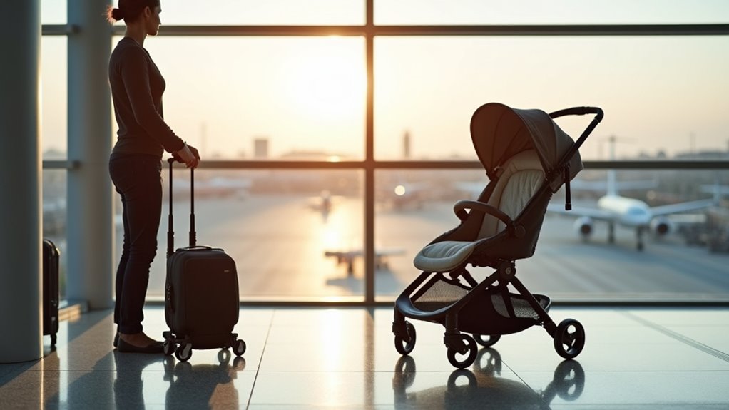 compact weatherproof travel stroller