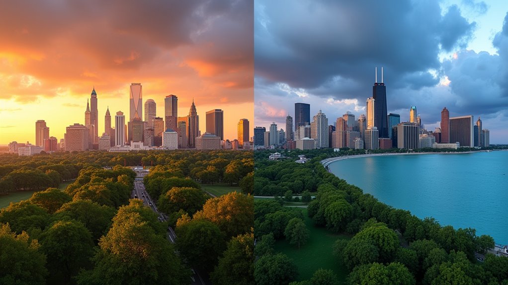 compare atlanta and chicago