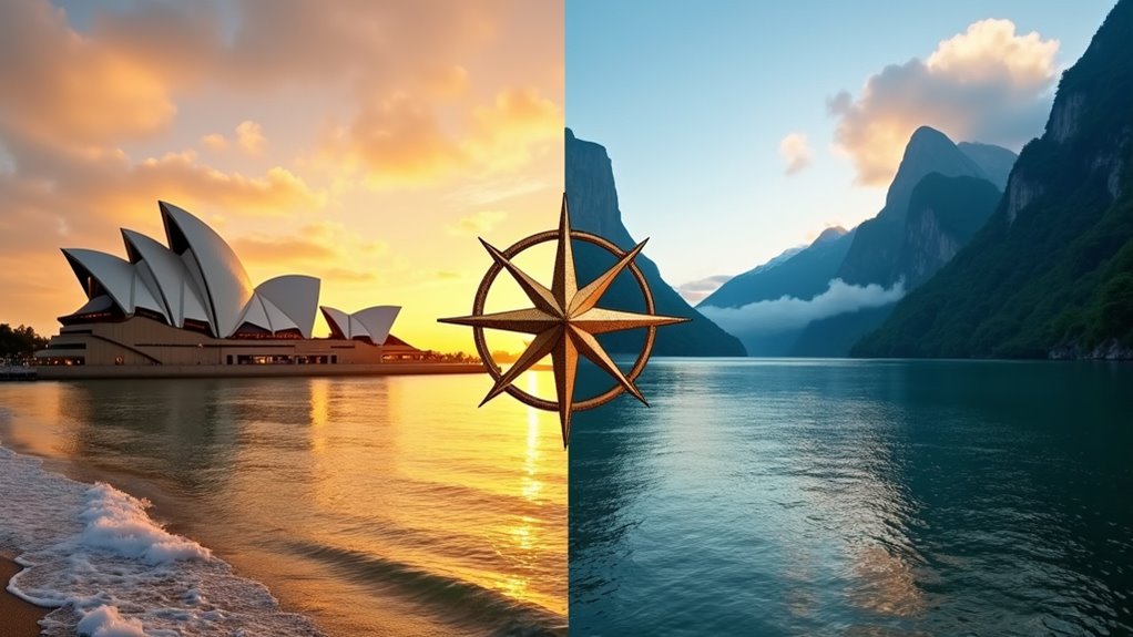 compare new zealand and australia