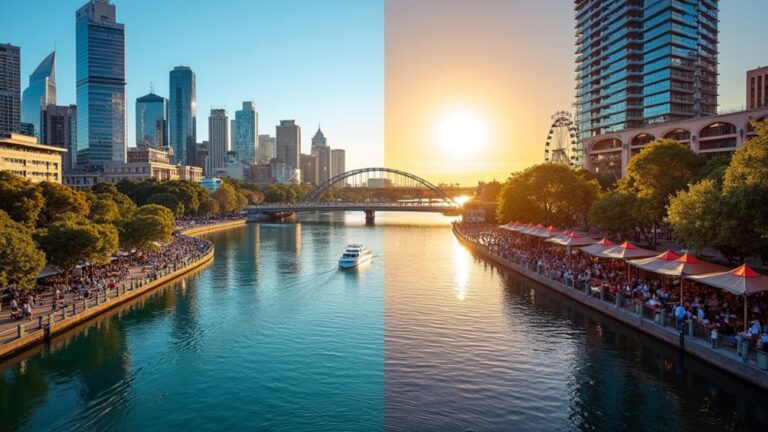 compare perth and melbourne