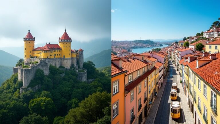 compare sintra and lisbon