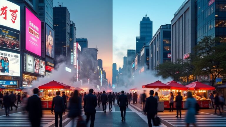 compare tokyo and seoul