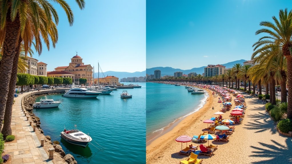 comparing cypriot coastal cities