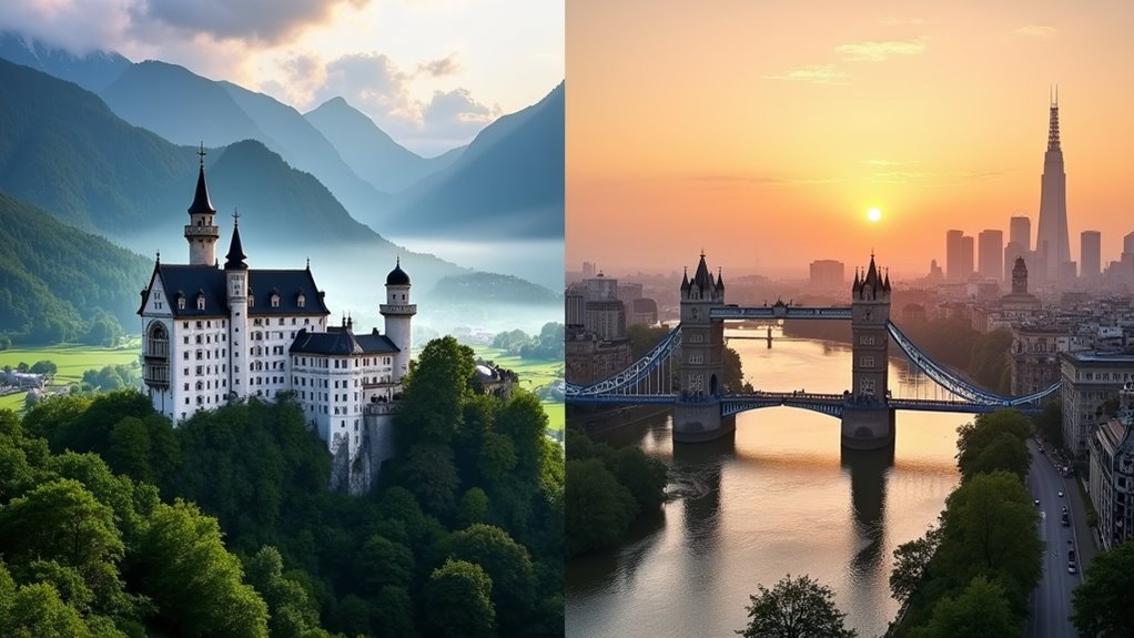 comparing germany and uk