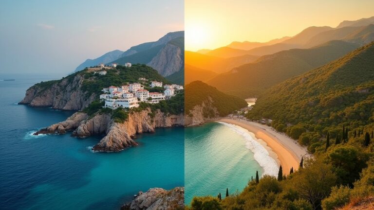 comparing greek islands attractions