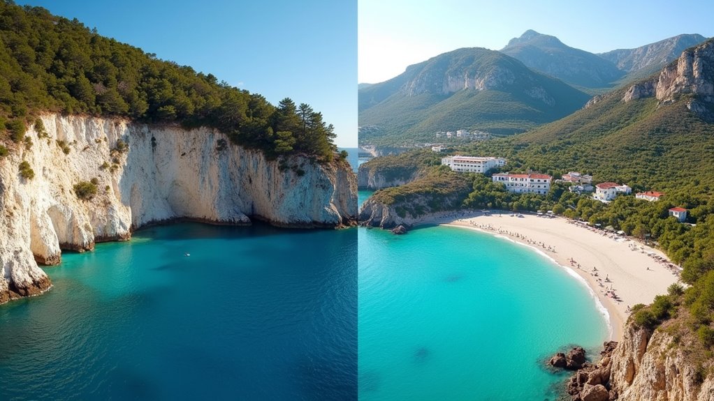 comparing greek islands destinations