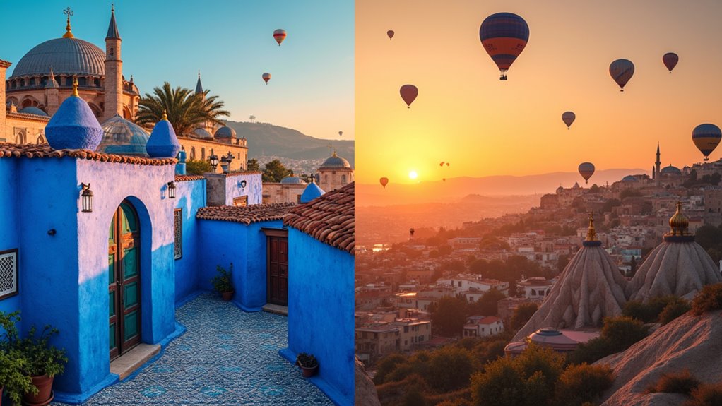 comparing morocco and turkey