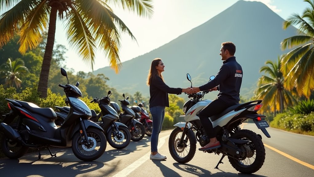 comprehensive bali motorcycle rental