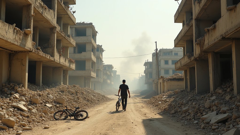 conflict devastation displacement crisis