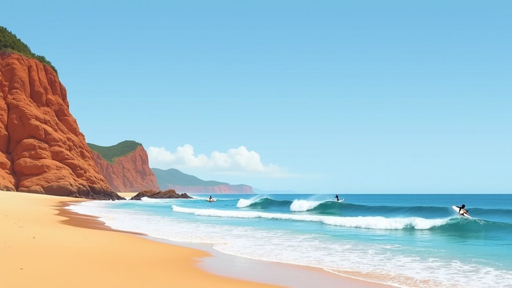 consistent beginner friendly surf destination