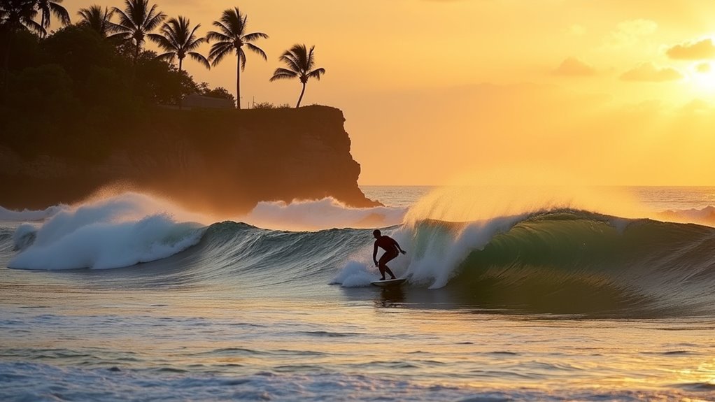 consistent year round surfing