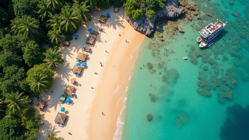 contrasting island tourism atmospheres