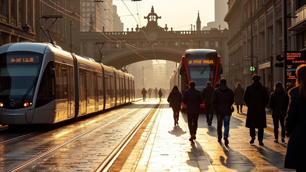 contrasting transportation accessibility options