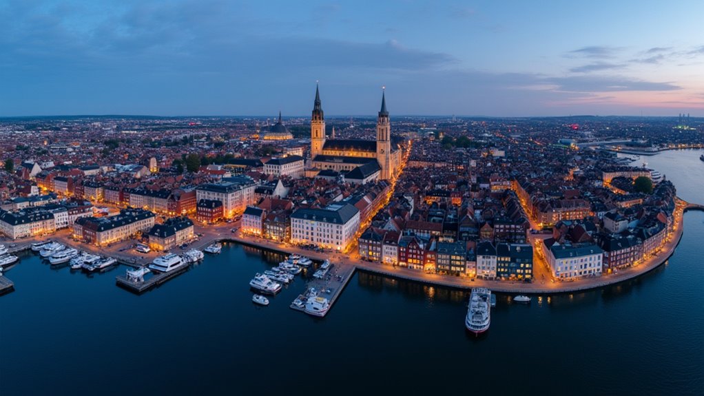 copenhagen larger aarhus growing