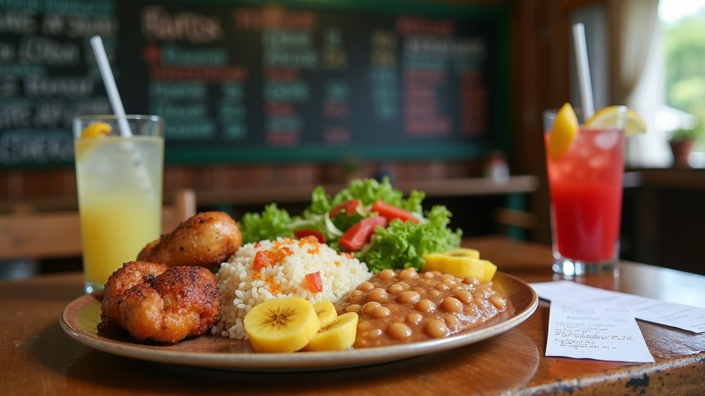 costa rican food cost variations