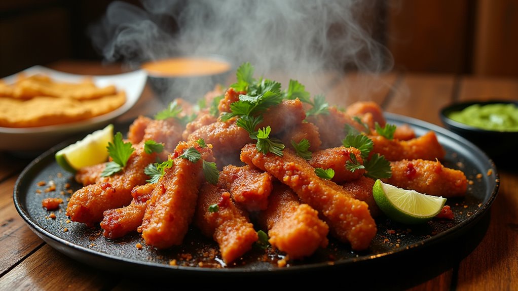 crispy tender pork belly
