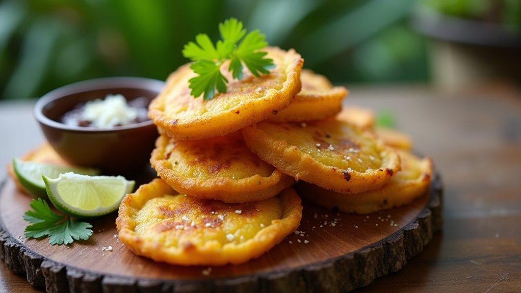 crispy twice fried plantains