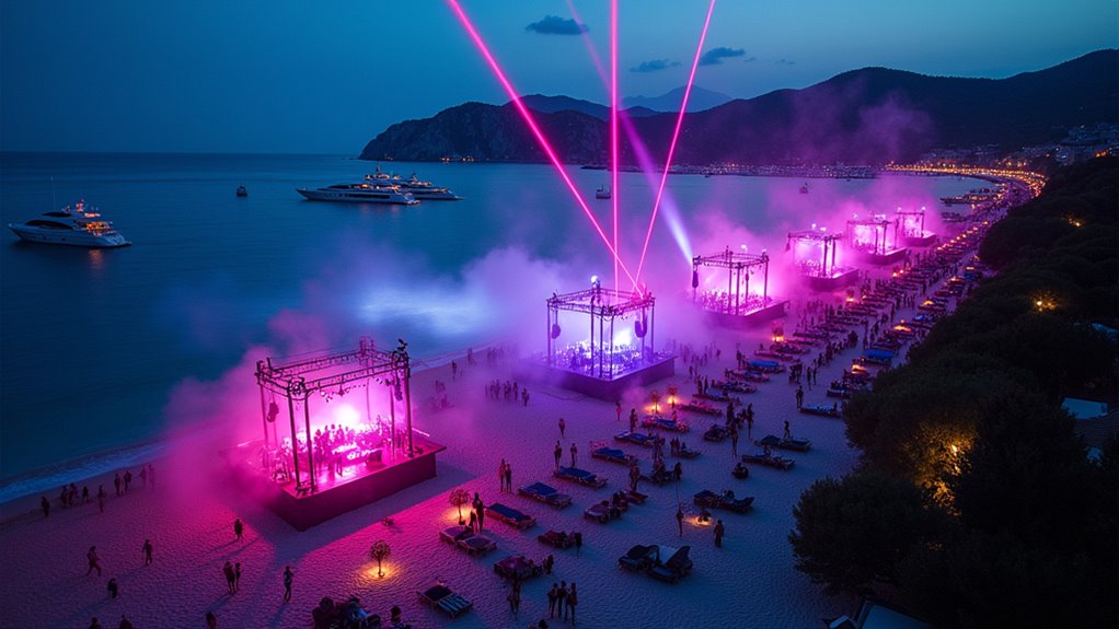 croatian beach party destination