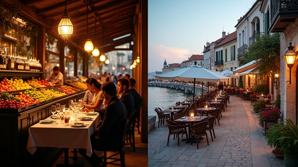 croatian cuisine and nightlife