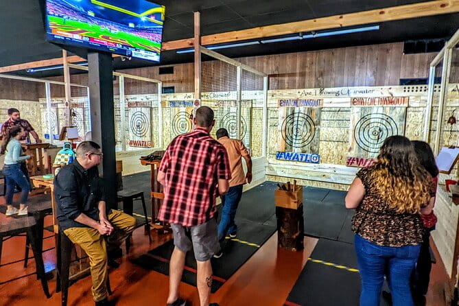 90 Minute Axe Throwing Guided Experience in Clearwater at Hatchet Hangout - In The Sum Up